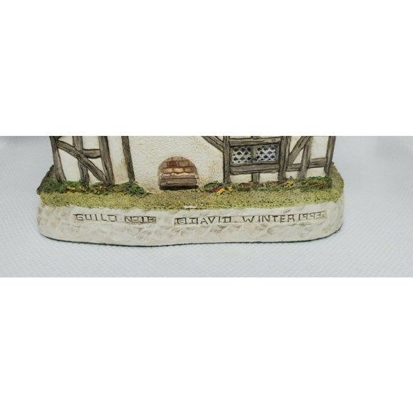 Vintage 1993 David Winter Cottages Ashe Cottage Collectors Guild Shelf Sitter - Picture 4 of 12